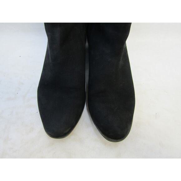 Blondo Womens Size 8.5 M Black Suede Ankle Fashion Boots Booties - Picture 6 of 11